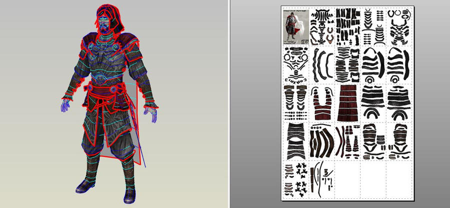 Cesare Borgia - Assassins Creed - papercraft by sunto2 on DeviantArt