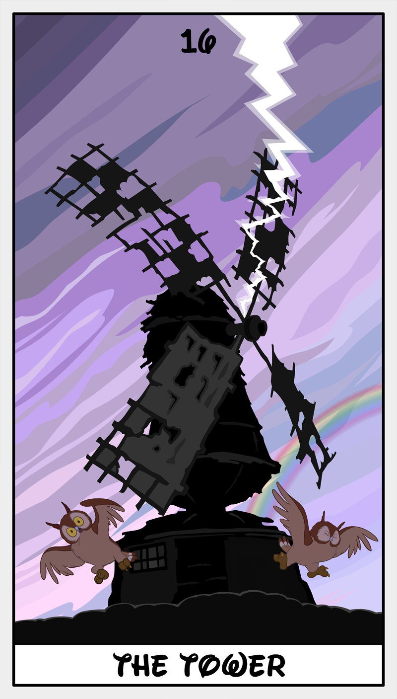 Dmorte Tarot 16: Tower