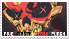 five finger death punch stamp by Tuerie