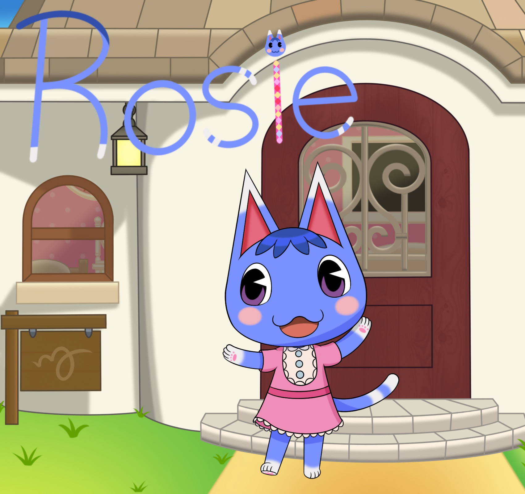 Animal Crossing Movie Stars: Rosie by Haxorus118 on DeviantArt