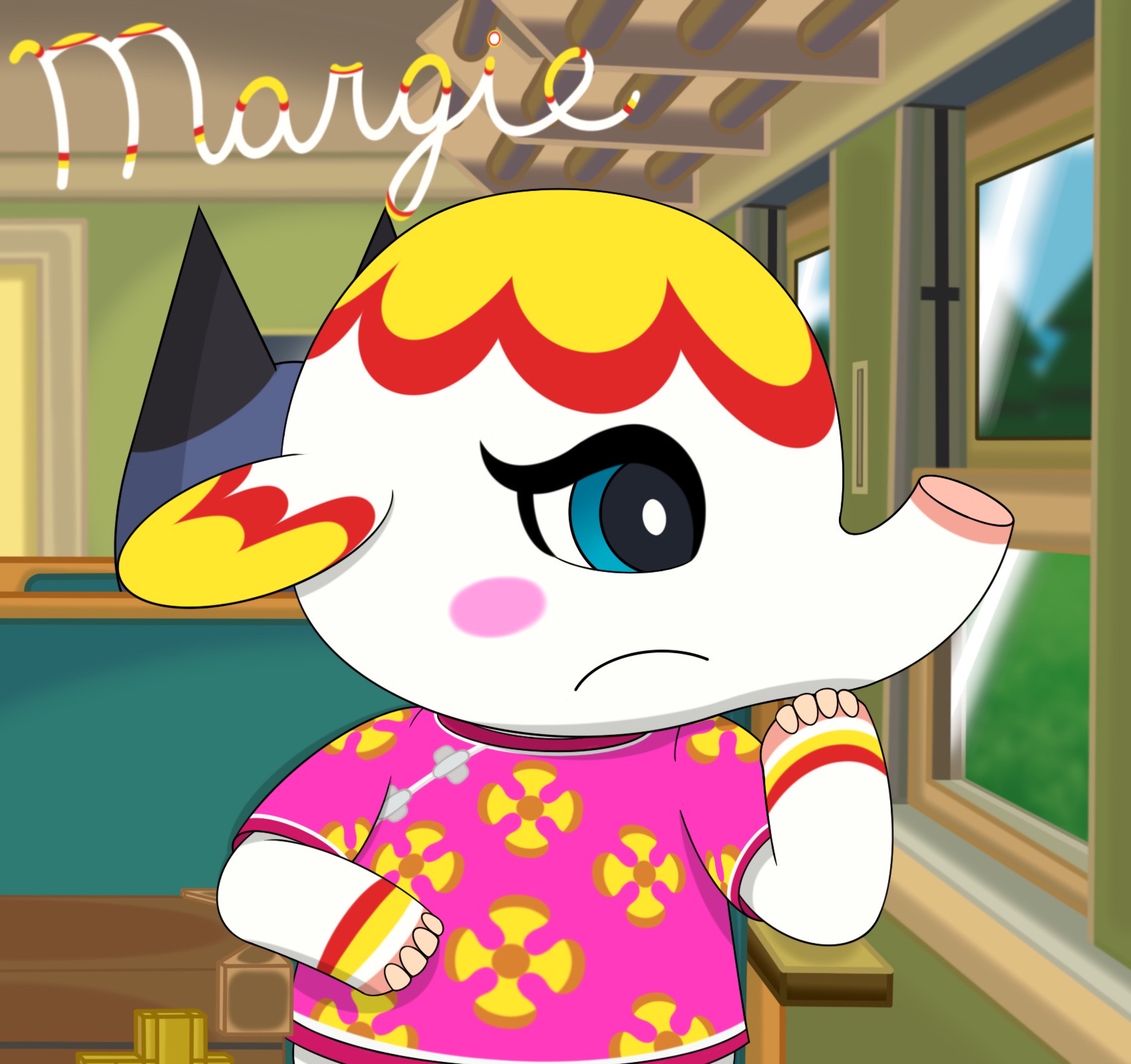 Animal Crossing Movie Stars: Margie by Haxorus118 on DeviantArt