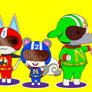 Animal Crossing Superheroes