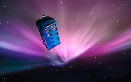 Mac OS X Tardis Wallpaper I