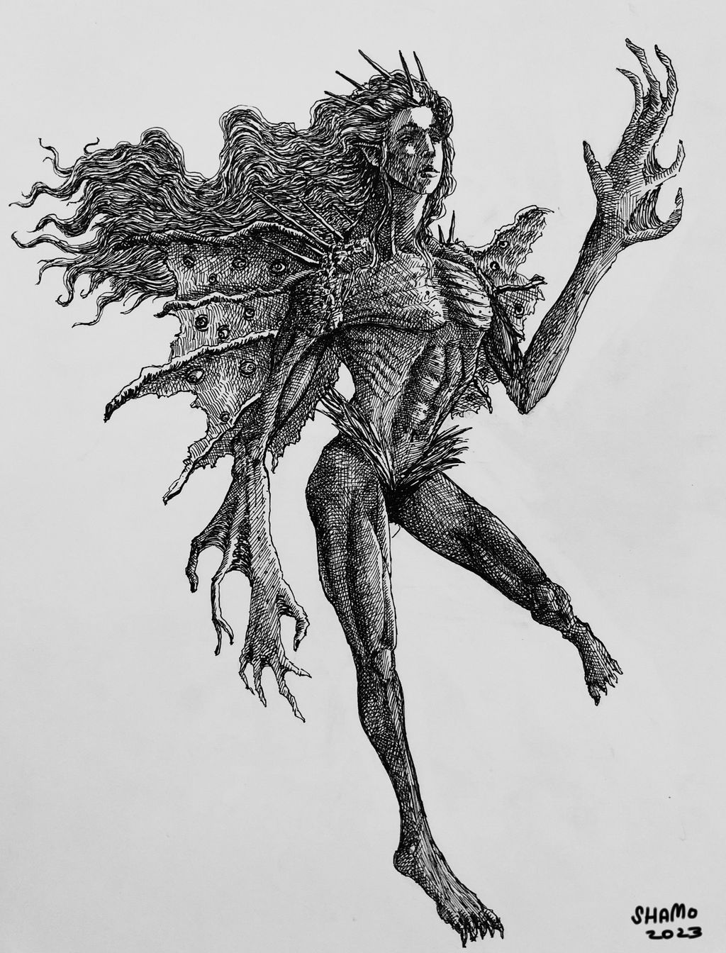 Fallen Elf by shamoartofficial on DeviantArt