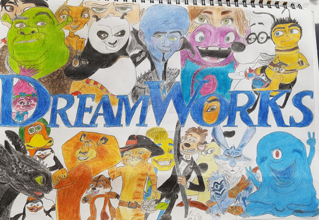 Dreamworks Stars by Luckathehedgehog on DeviantArt