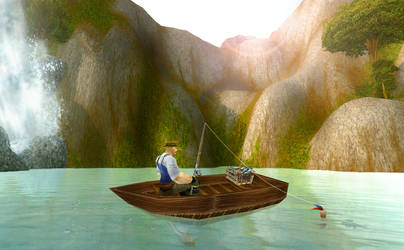 Fishing in Elwynn Forest