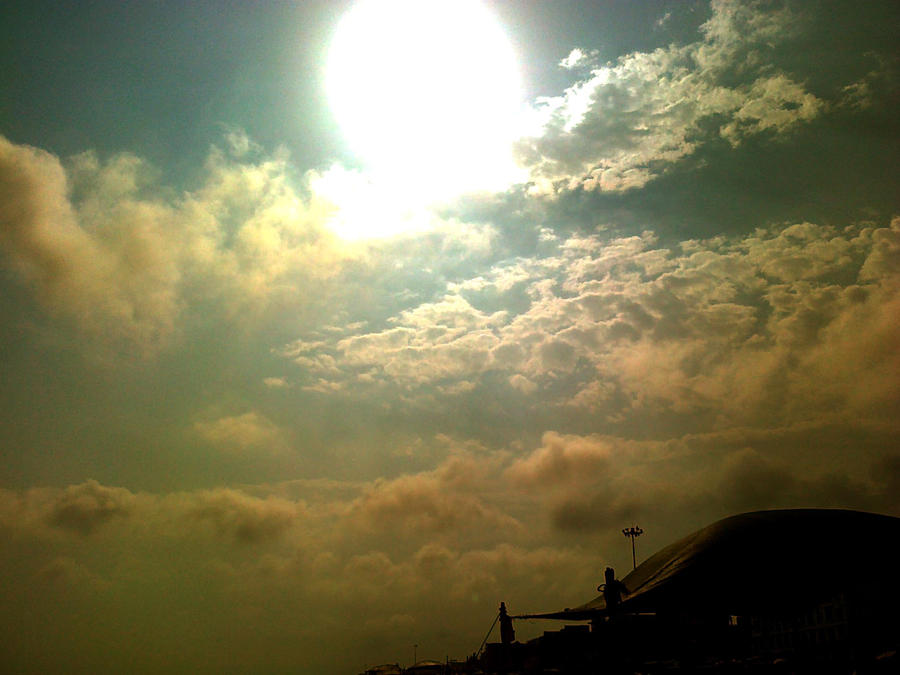 d cloudy sun...