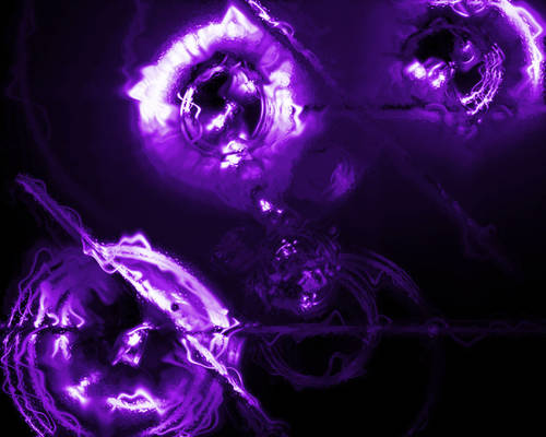 Purple abstract flare