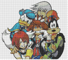 Group X-Stitch Together