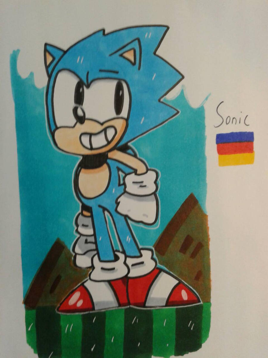 Sonic the Hegdehog by J-Comics on DeviantArt