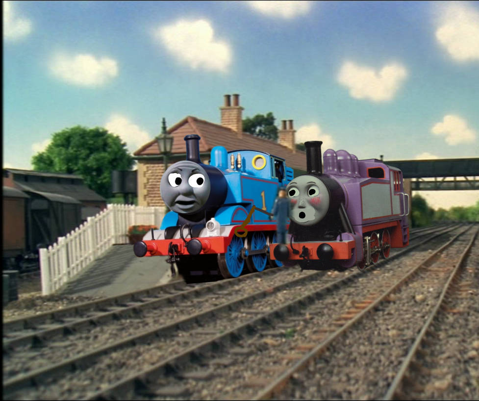 Old Iron But It's thomas and rosie by NWRJames5 on DeviantArt