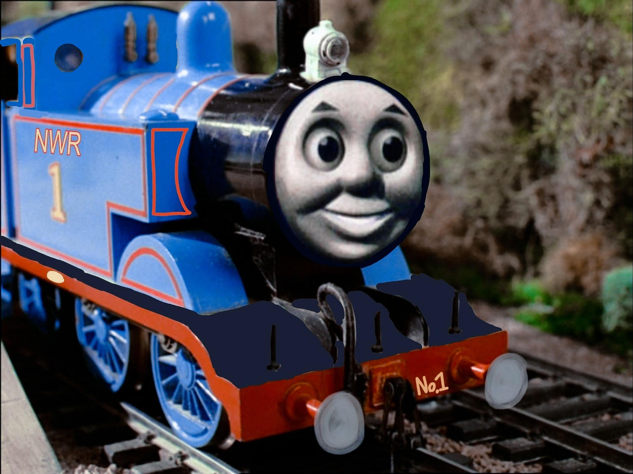 Redit Thomas My take on Thomas by NWRJames5 on DeviantArt