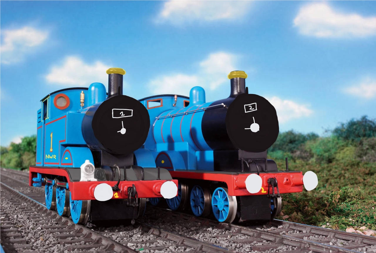 Realistic Thomas and Edward by NWRJames5 on DeviantArt