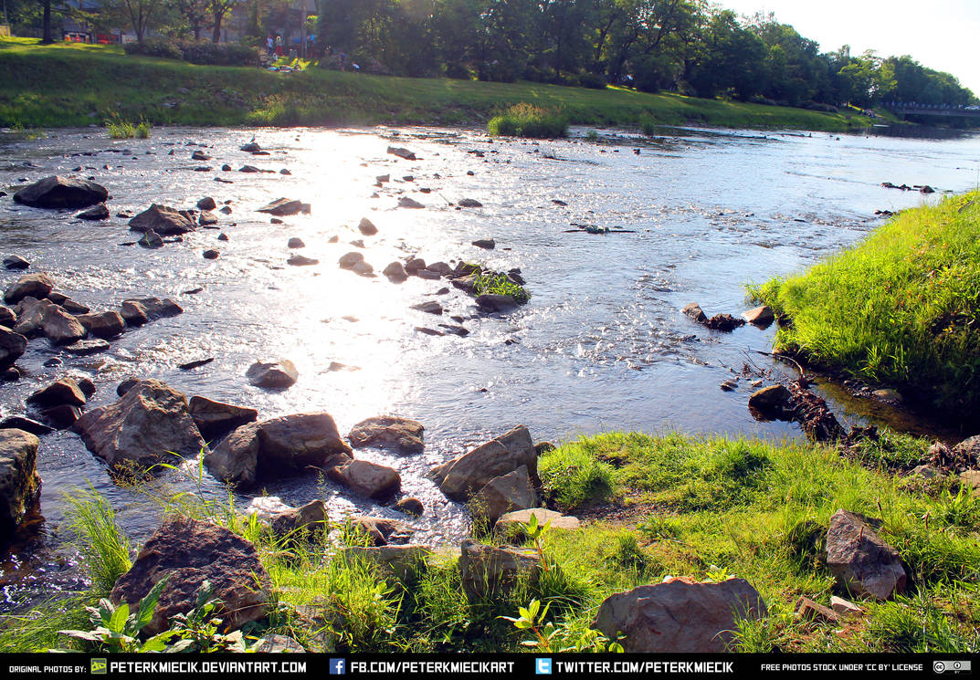Free Stock River Rocks Water Grass Summer Stream by PeterKmiecik on ...