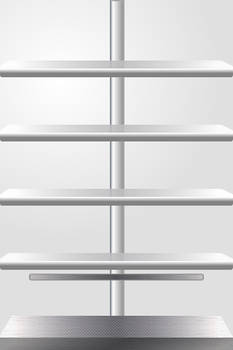 4 Shelves iPhone metal