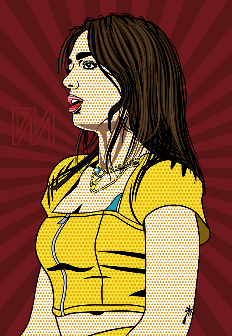 Dua Lipa Pop art by danielmadrigal23 on DeviantArt