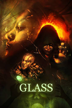 Glass promotional art practice (placehold type)