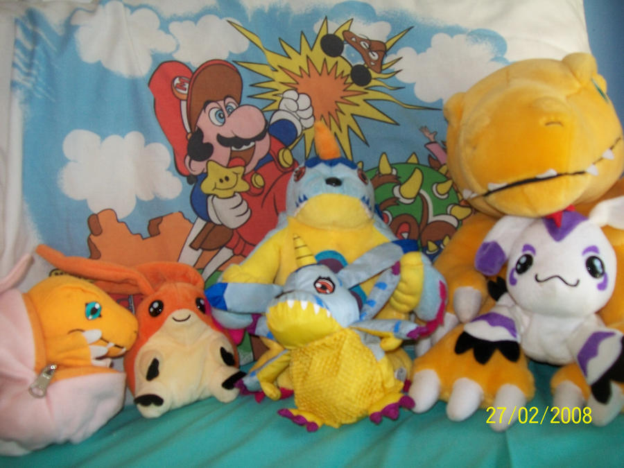 Digimon Plushies