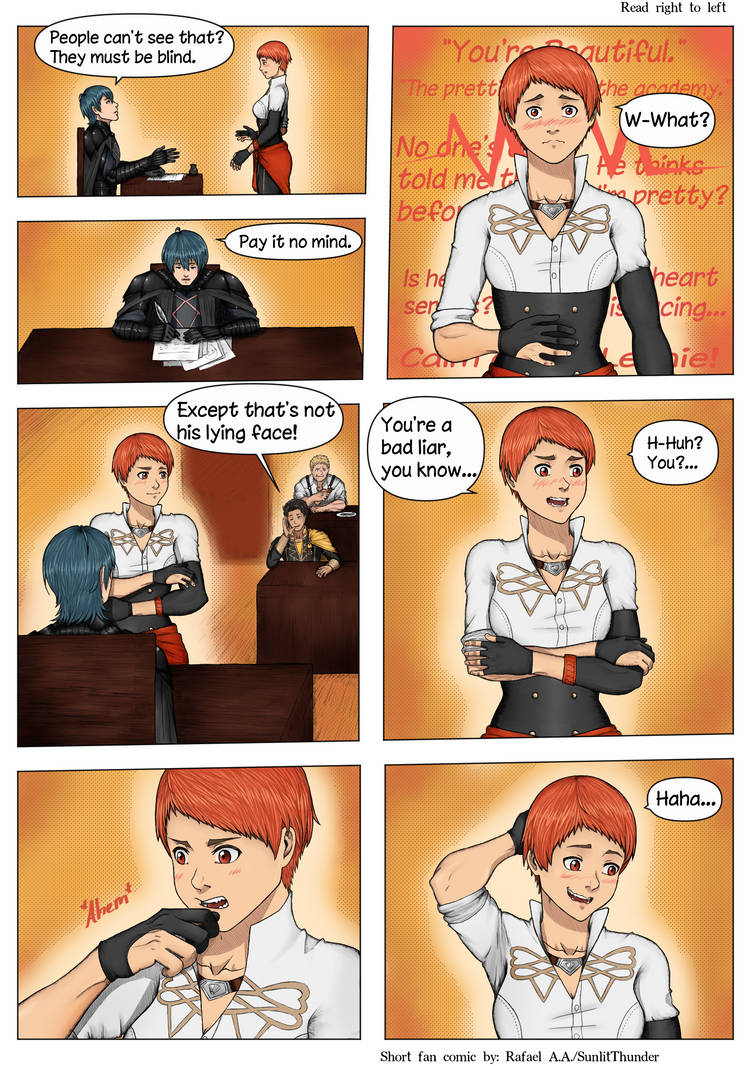 Fire Emblem Three Houses Comics Fire Emblem Three Houses Leonie is a Girl Page 3/4 by SunlitThunder on