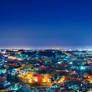 Cityscape of Naples, Italy