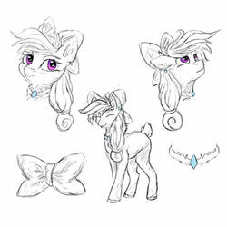 Deer Pony Sketch