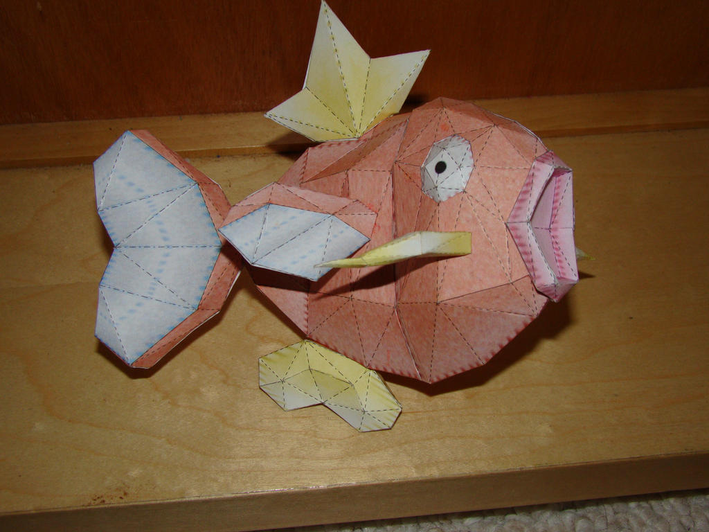Magikarp Papercraft Magikarp Papercraft by Magedark9 on DeviantArt