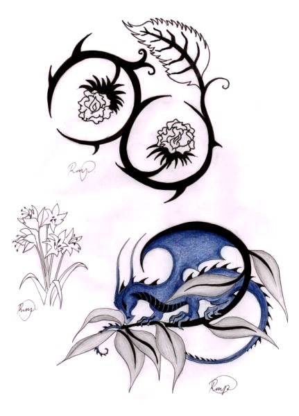 Plant design Tattoos