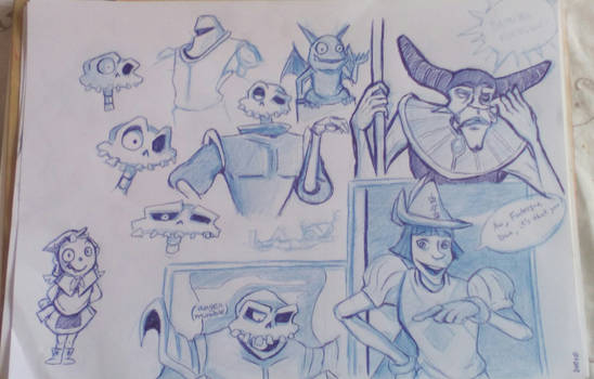 Medievil Sketches