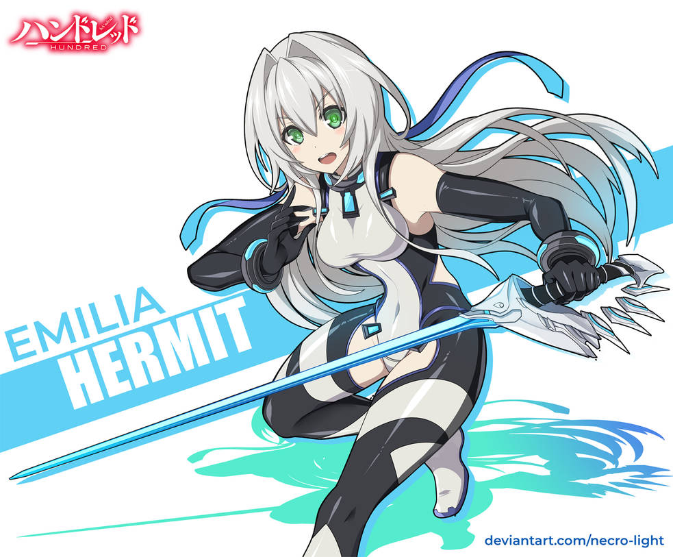 Hundred - Emilia Hermit by Necro-Light on DeviantArt Hundred - Emilia Hermit by Necro-Light on DeviantArt
