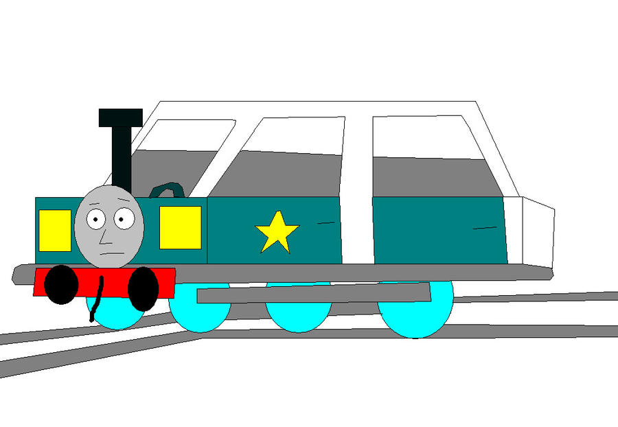 Thomas the police car engine by Eli-J-Brony on DeviantArt