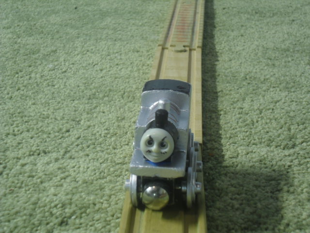 Custom Wooden Railway Timothy the Ghost Engine P6 by Eli-J-Brony on ...
