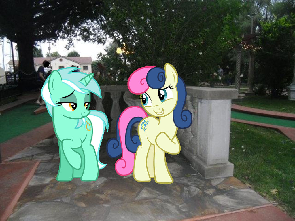 Lyra and Bon Bon Spend the Day Together