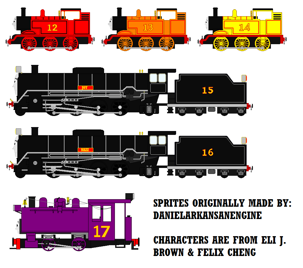 My TTTE Sprites Sheet 1 by Eli-J-Brony on DeviantArt