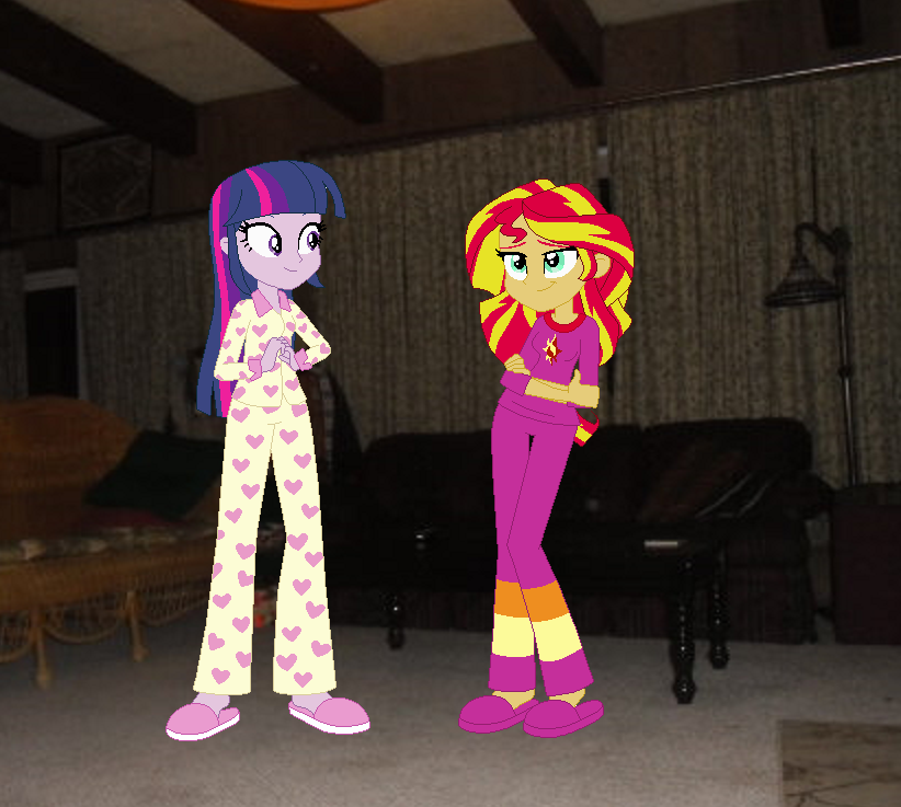 Twilight and Sunset In Their Pajamas