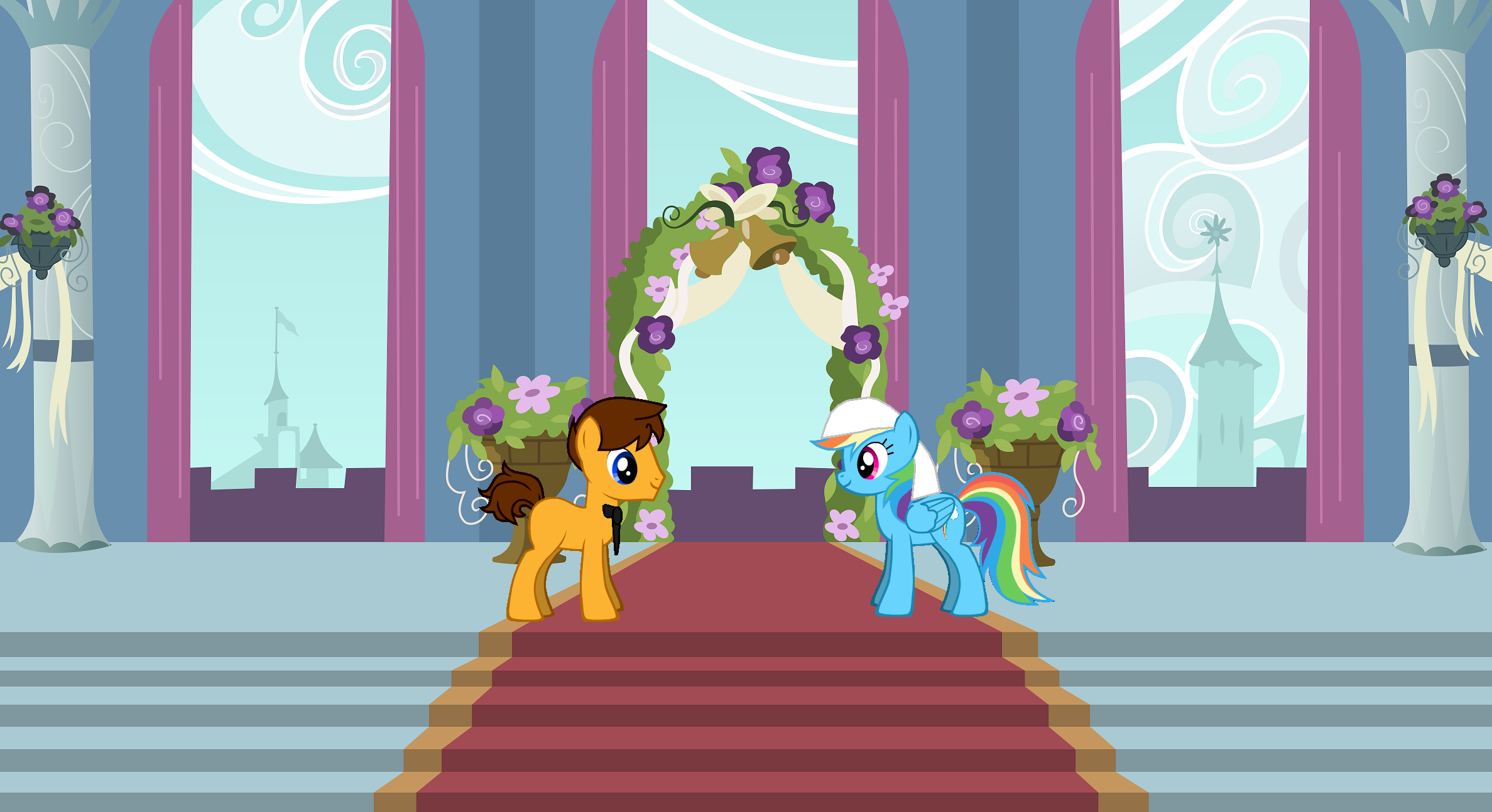 Marcus and Rainbow's Wedding Pony Version