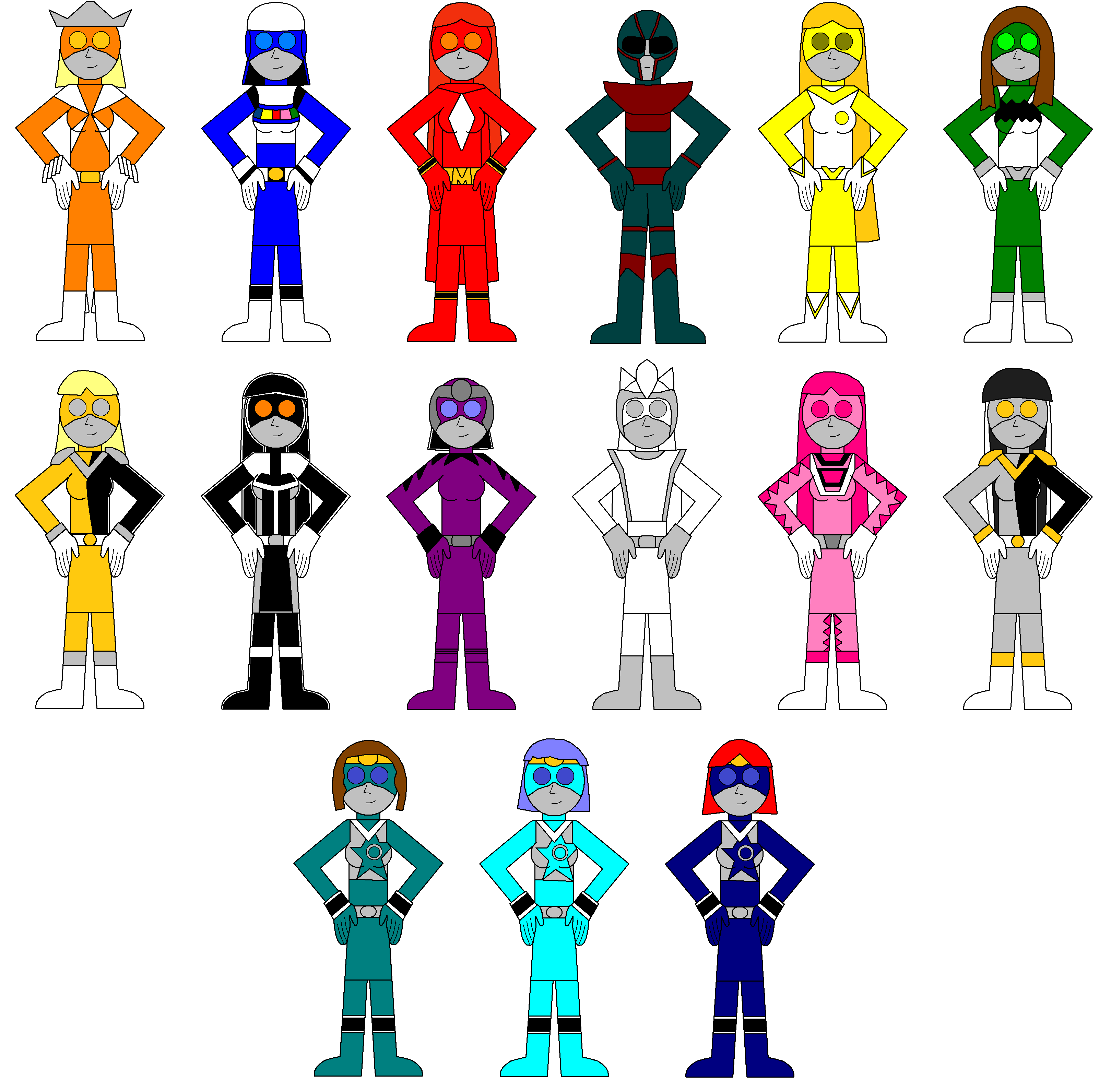 Power Rangers: Magic Charge by Eli-J-Brony on DeviantArt