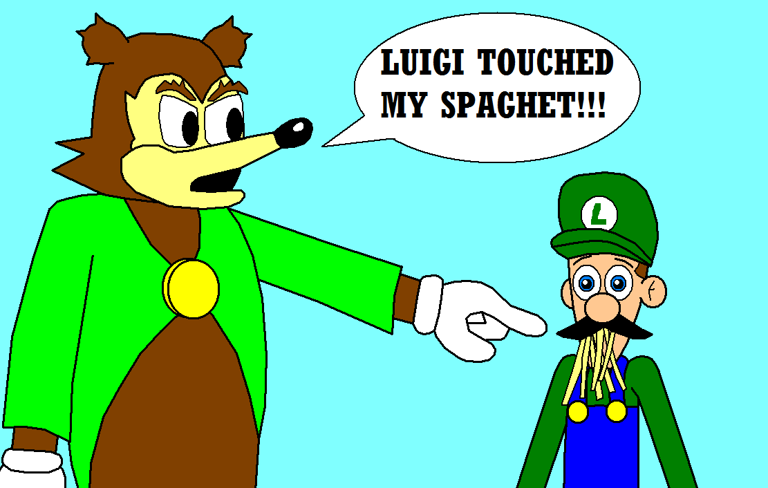 Luigi Touched My Spaghet