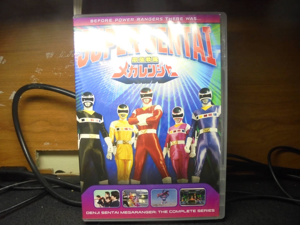 Megaranger DVD by Eli-J-Brony on DeviantArt