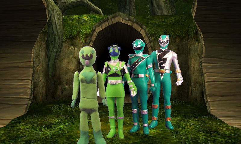 Ranger Girls In Green by Eli-J-Brony on DeviantArt