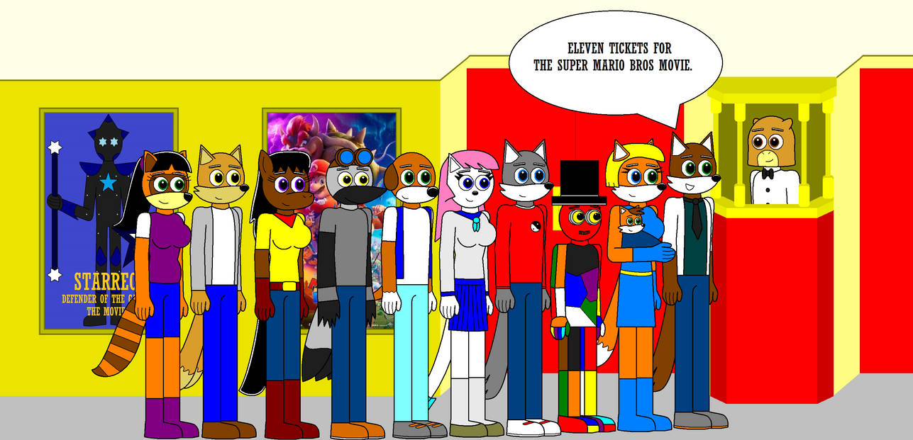 The Gamerman Going To See the Mario Movie by Eli-J-Brony on DeviantArt