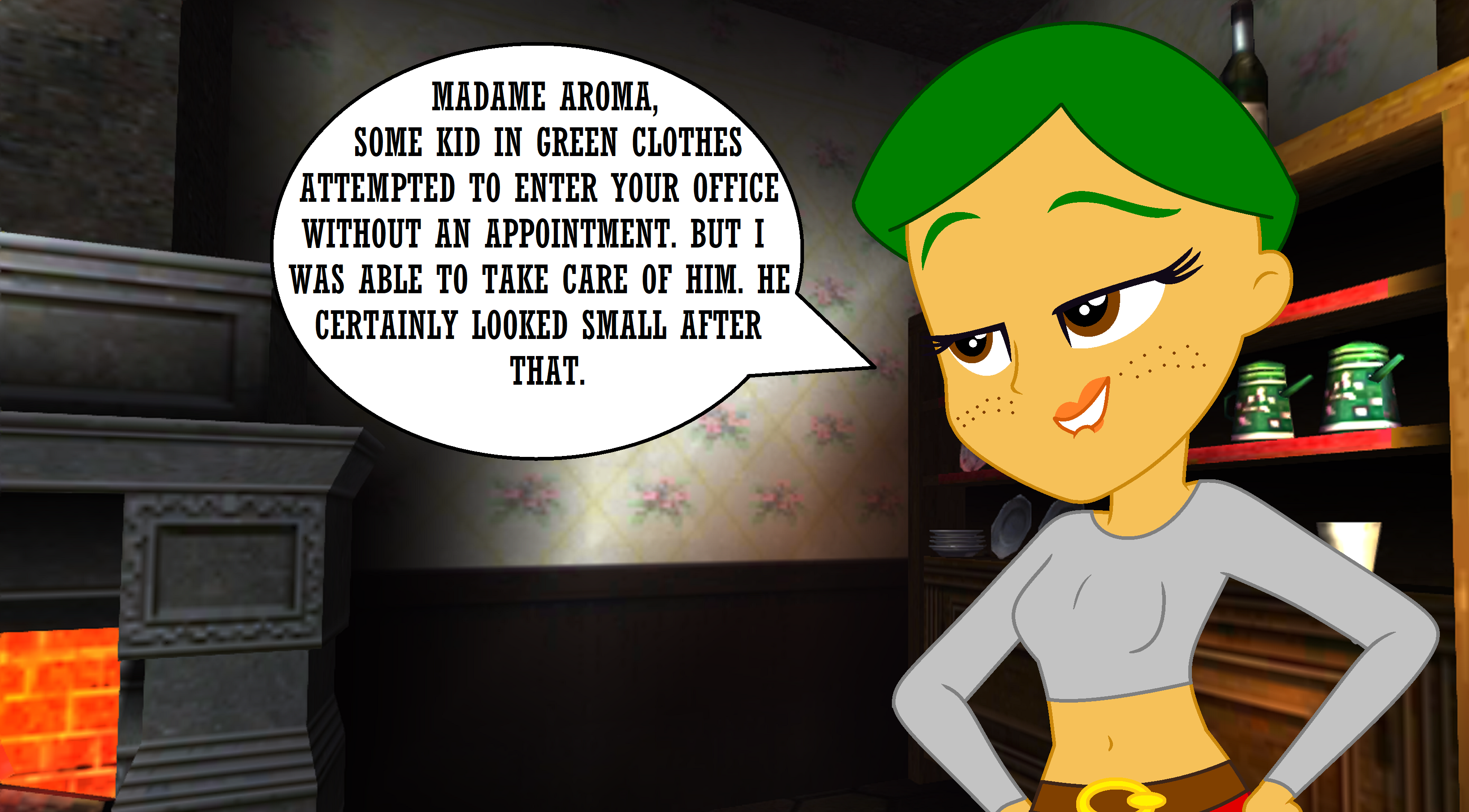 EqG Receptionist I Handled Him by Eli J Brony on DeviantArt