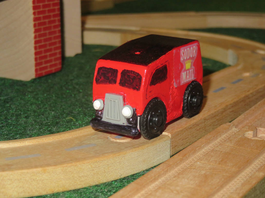 Post Van Model Custom Wooden Railway Post Van by Eli-J-Brony on DeviantArt