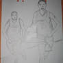 basketball drawing