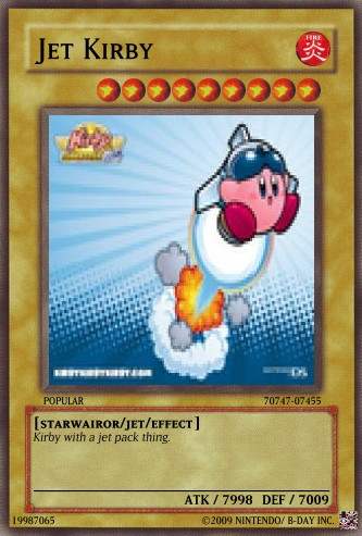 kirby yugioh cards Star Clear Card Collection Gum Complete Box Set Jet Kirby yugioh card by