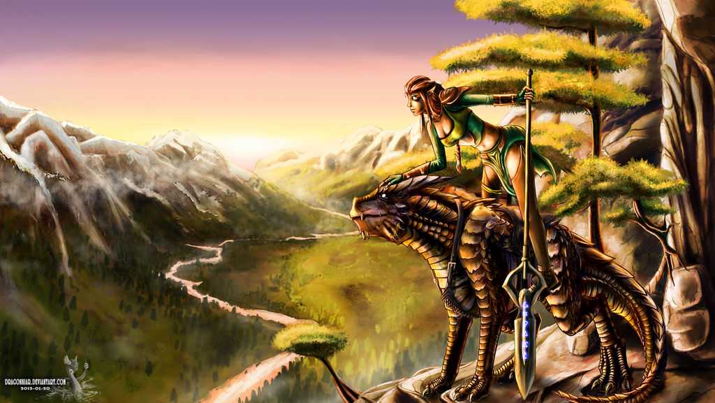 Drake rider by Dragonniar on DeviantArt