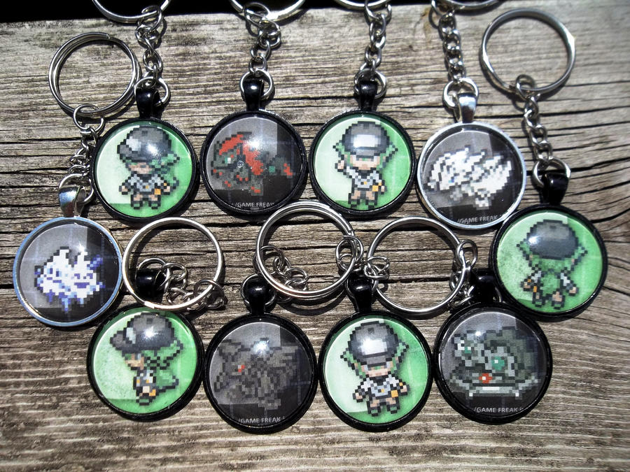 For Sale: N+Team Dot Sprite Campaign Keychains~