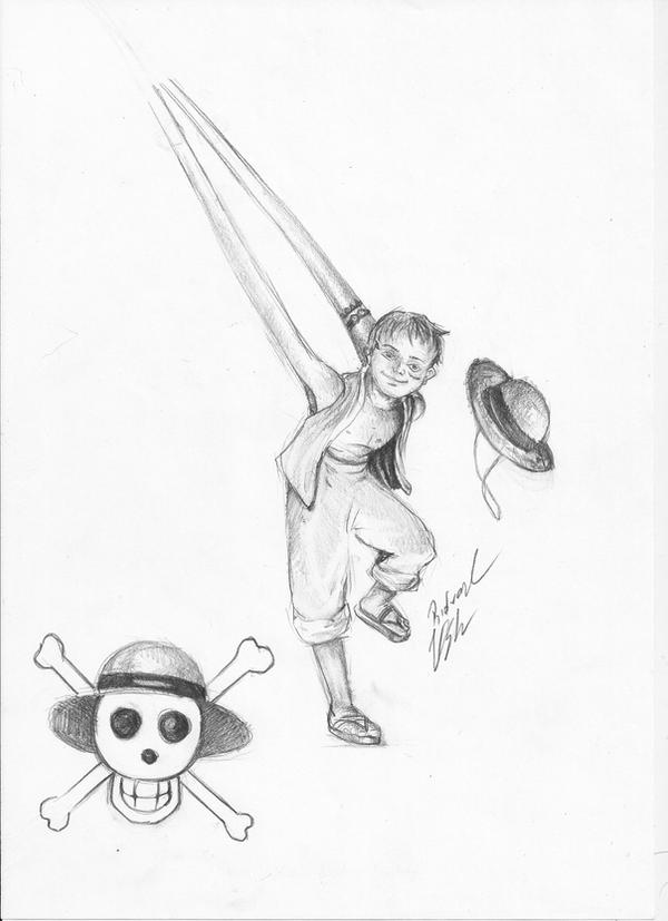 monkey d. luffy- straw hat captain by nectp on... straw hat luffy by morkus13 on DeviantArt