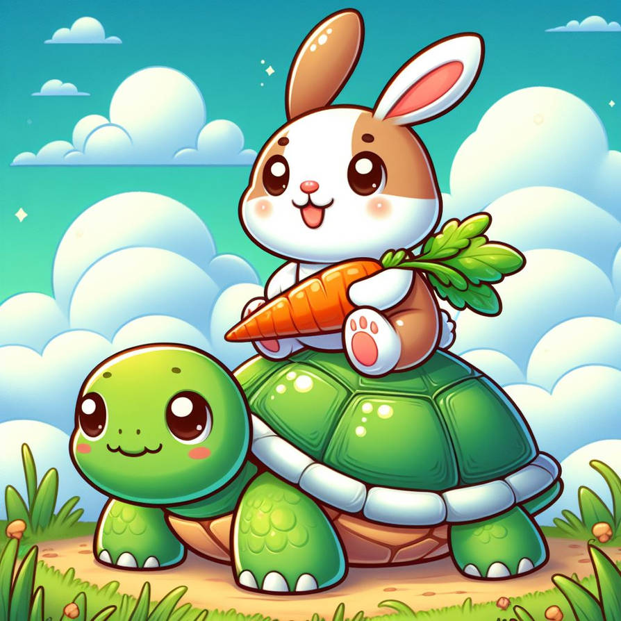 Anime Turtle Riding Turtle Ride by SwiftFurAI on DeviantArt
