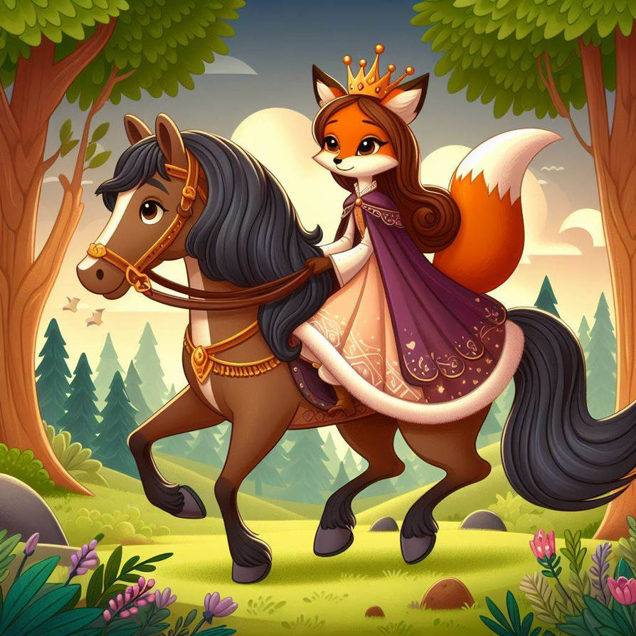 Fox Princess 1 by SwiftFurAI on DeviantArt