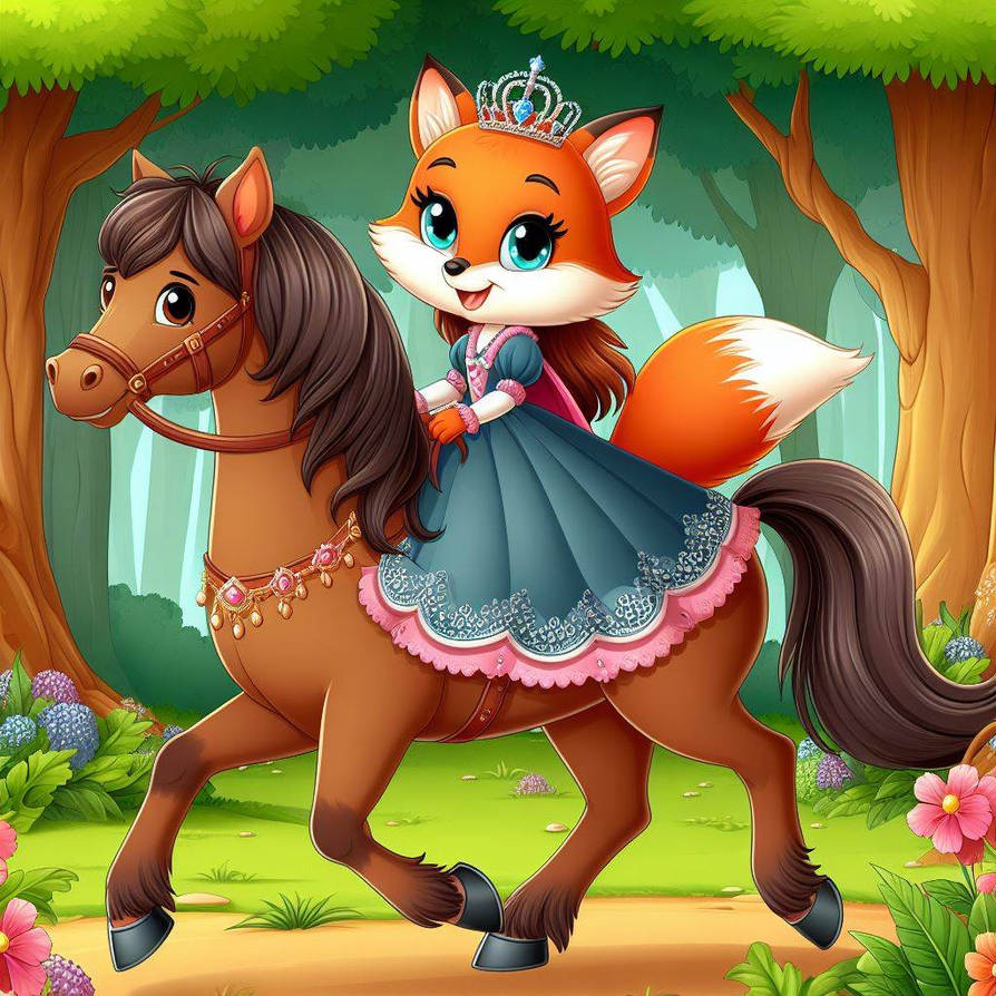 Fox Princess 2 by SwiftFurAI on DeviantArt